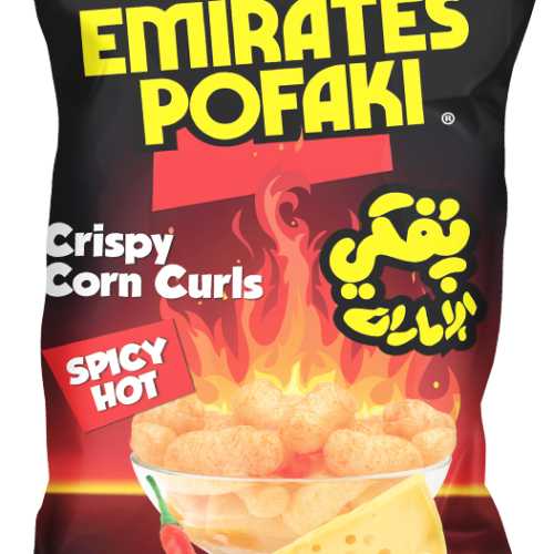 Emirates Pofaki Spicy Chese Corn Curls