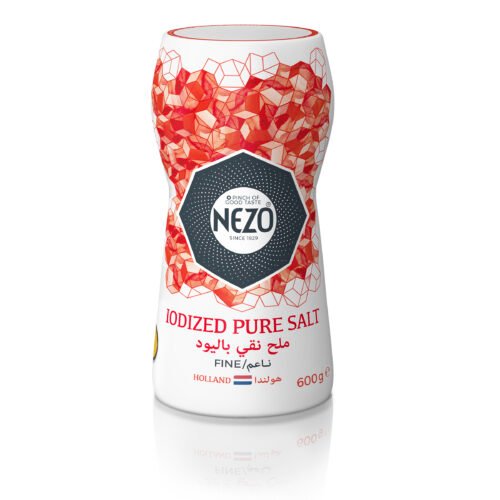 Nezo Iodized Pure Salt – 12 X600gm