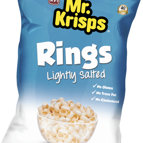 Mr.Krisps Rings Lightly Salted -12x80g