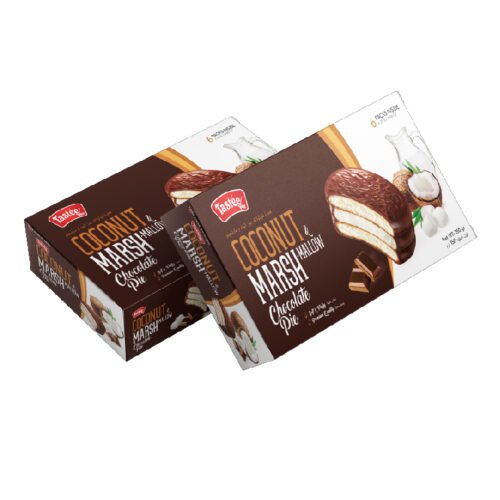 Tastee Coconut Marshmallow Chocolate Pie -16X150 gm