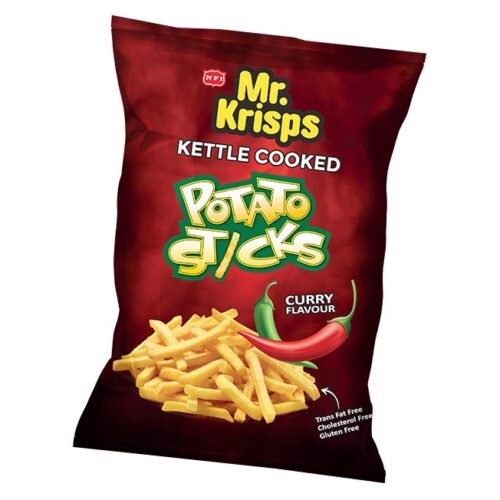 Mr Krisps Kettle Cooked Stricks Curry