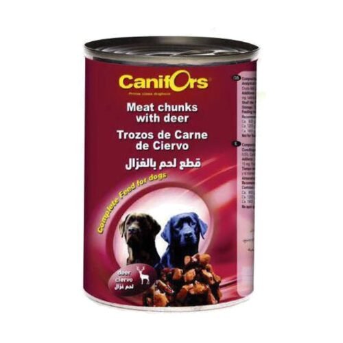 Canifors Dog Meat Chunks With Deer