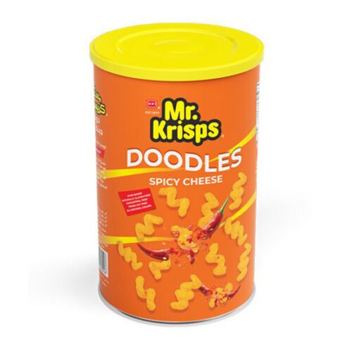 Mr.Krisps Doodles Spicy Cheese Can Sp Offer – 1X 80G