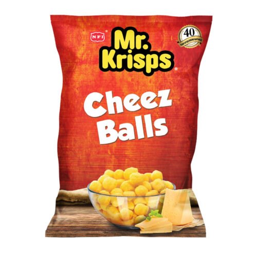 Mr Krisp Cheese Balls/Cheezoz 80X2
