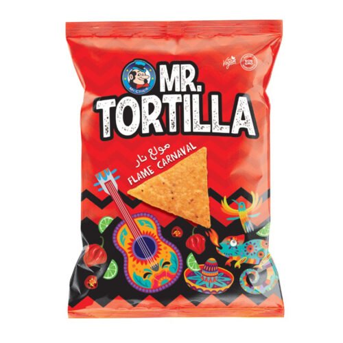 مستر تورتيلا شيبس ذرة مولع نار