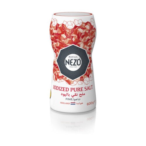 Nezo Iodized Pure Salt – 12 X600gm