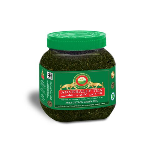Anverally Pure Ceylon Green Tea 200 gm Bottle