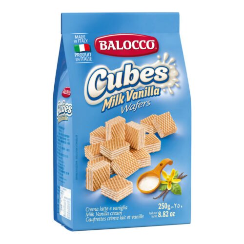 Balocco -Cubes Wafera Milk Vanilla
