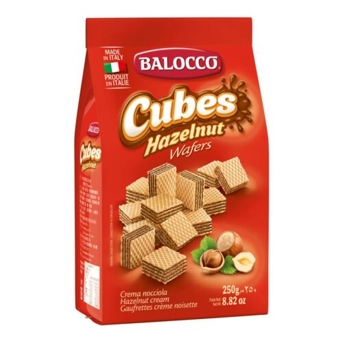 BALOCCO -CUBES WAFERS HAZELNUT